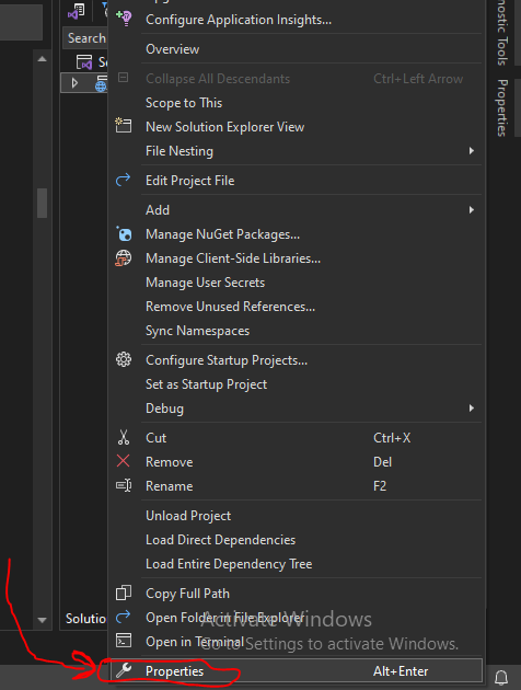Peroperty Of Project
